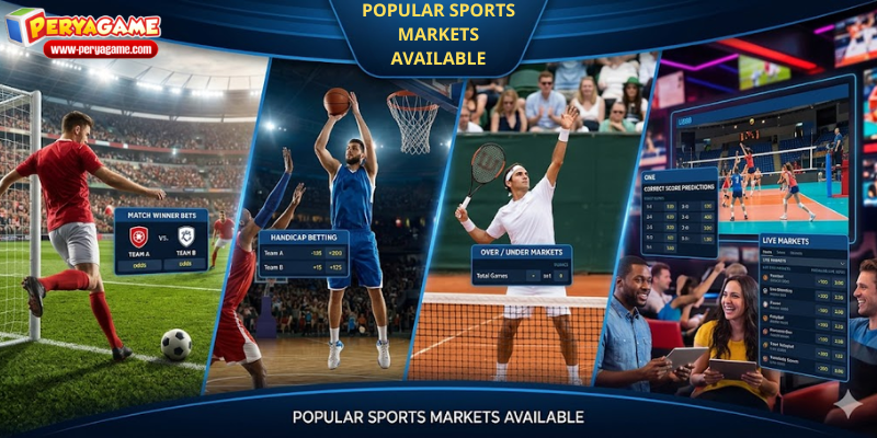 Popular Sports Markets Available