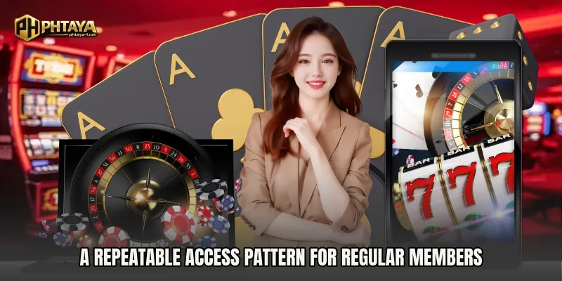 A repeatable access pattern for regular members