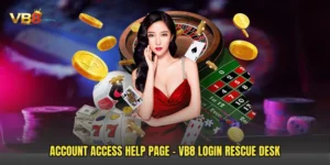 Account Access Help Page - VB8 Login Rescue Desk